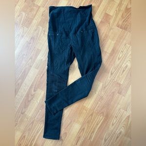 H&M maternity black jeans - 10